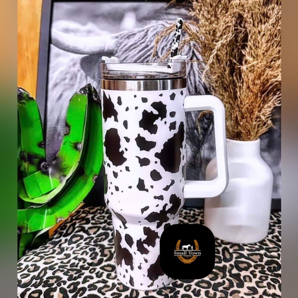 Dairy Cow 40oz Tumbler